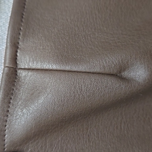 Superdown, Skirt, NWOT, Fringe, Zipper, Fully Lined, Faux Leather, XXS, Brown - Picture 8 of 11